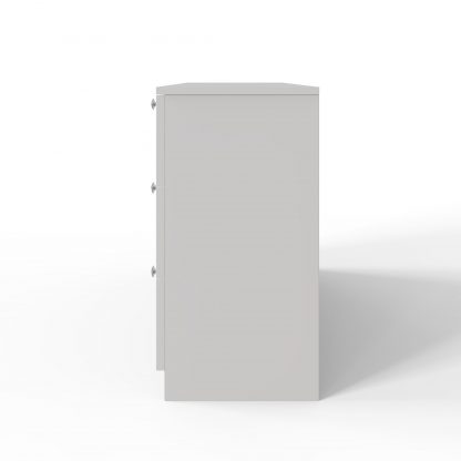 FWStyle Artus Shaker 6 Drawer Chest Of Drawers Matt White - Image 8