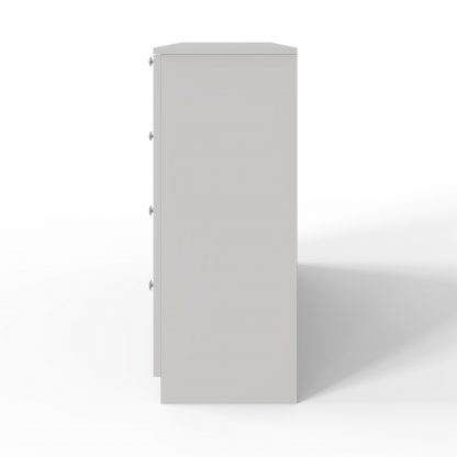 FWStyle Artus Shaker 8 Drawer Chest Of Drawers Matt White - Image 8