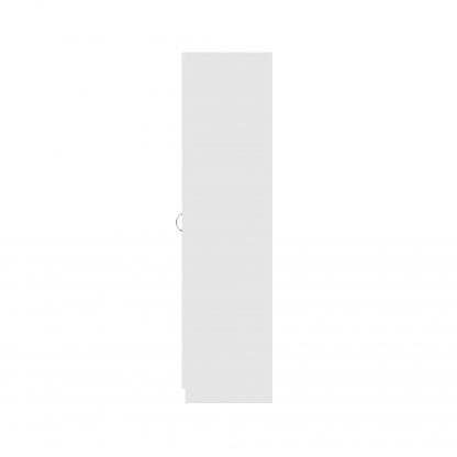 FWStyle Chilton 2 Door Wardrobe - White Gloss Front - Image 9