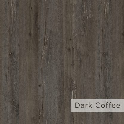 Norfolk Modern Bookcase Display Unit Dark Coffee Oak Effect Tall 159.1cm - Image 4