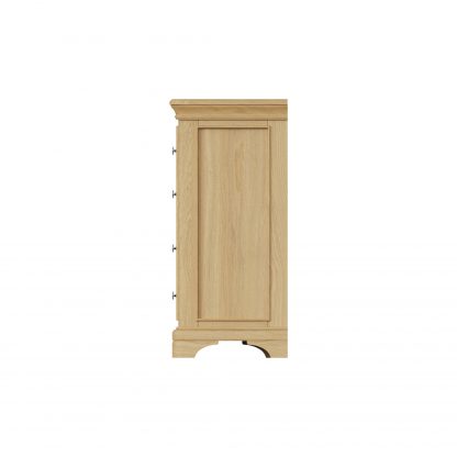 Faire 4+2 Chest Of Drawers in Natural Oak with Oak Top - Image 9