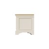 Faire Ottoman Blanket Box in Putty with Oak Top - Image 5