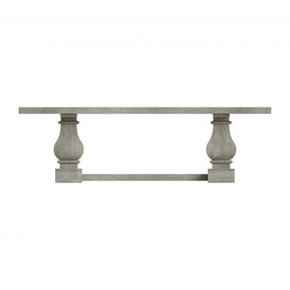 Bowood 1.5m Dining Bench Solid Reclaimed Limewashed Pine - Image 5