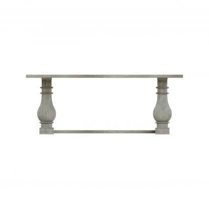 Bowood 2m Dining Table Solid Reclaimed Limewashed Pine + 6 Chairs - Image 7