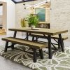 Lowry 2m Dining Table Driftwood Lacquered Solid Reclaimed Pine - Image 4