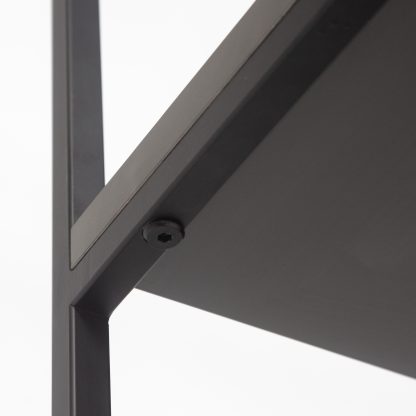 Pal Modern Bookcase Display Unit Anthracite Grey Tall 178cm - Image 10