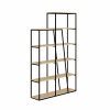 Pal Modern Bookcase Display Unit Natural Oak Effect Tall 178cm - Image 2