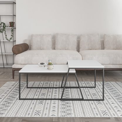 Pal Modern Coffee Table White