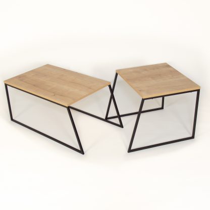 Pal Modern Coffee Table Oak - Image 5