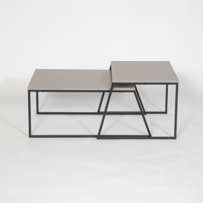 Pal Modern Coffee Table Mocha Grey - Image 4