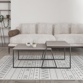 Pal Modern Coffee Table Mocha Grey