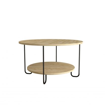 Corro Modern Coffee Table Oak - Image 3