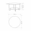 Corro Modern Coffee Table White - Image 2