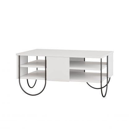 Norfolk Modern Coffee Table White - Image 5