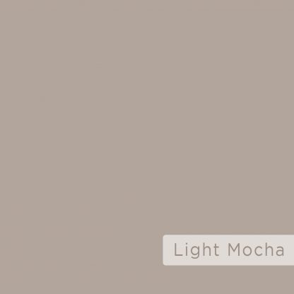 Pal Modern Bedside Table With Drawer Mocha Grey 45cm Wide - Image 6