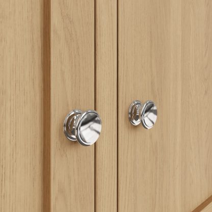 Taberno Oak 2 Door 2 Drawer Sideboard Natural Oak - Image 3