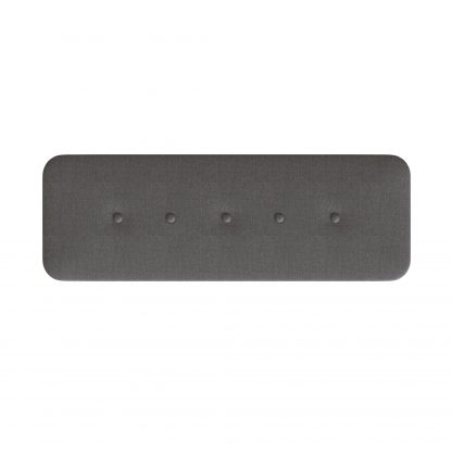 Grey Linen Ottoman Storage Bench With Solid Wooden Legs - Image 6