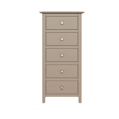 Palma 5 Drawer Chest of Drawers Putty - Image 7