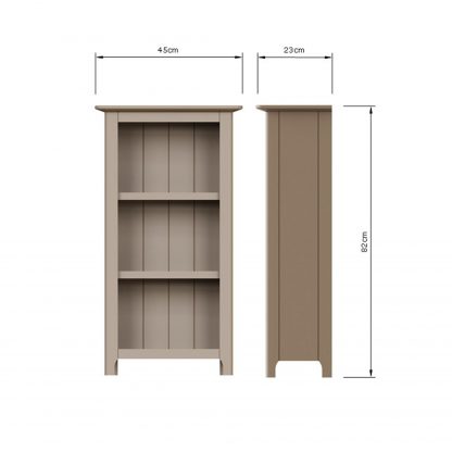 Palma 3 Tier Bookcase Putty - Image 2