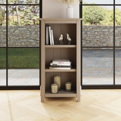 Palma 3 Tier Bookcase Putty