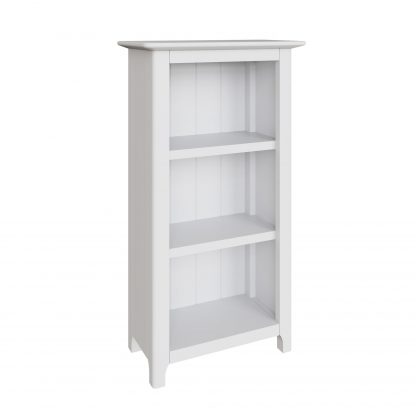 Palma 3 Tier Bookcase Pure White - Image 5
