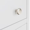Palma 3 Drawer Bedside Cabinet Pure White - Image 8