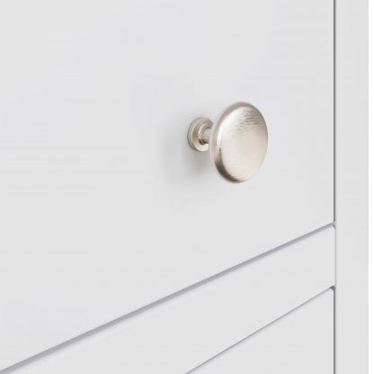 Palma 3 Drawer Bedside Cabinet Pure White - Image 8