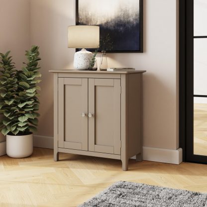 Palma 2 Door Compact Sideboard Putty - Image 3