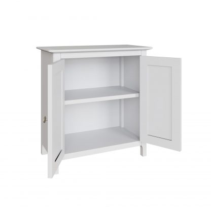 Palma 2 Door Compact Sideboard Pure White - Image 4