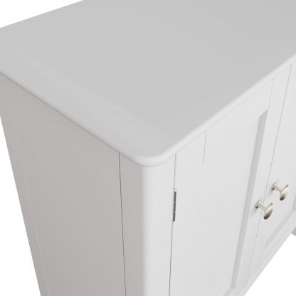 Palma 2 Door Compact Sideboard Pure White - Image 8