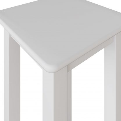 Palma Side Table Plant Stand Pure White - Image 5