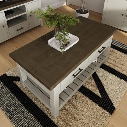 Purbeck Truffle 2 Drawer Coffee Table - Image 3