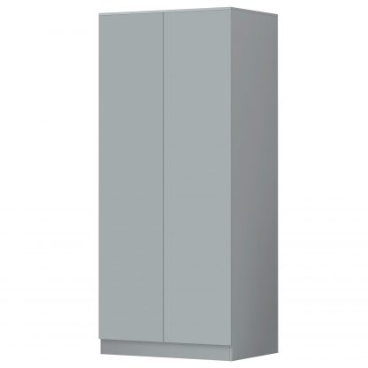 FWStyle Stora 2 Door Wardrobe - Matt Grey - Image 5
