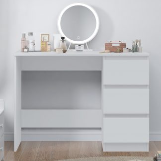 FWStyle Stora 3 Drawer Dressing Table - Matt White
