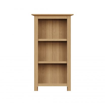 Taberno Oak 3 Tier Bookcase Natural Oak - Image 3