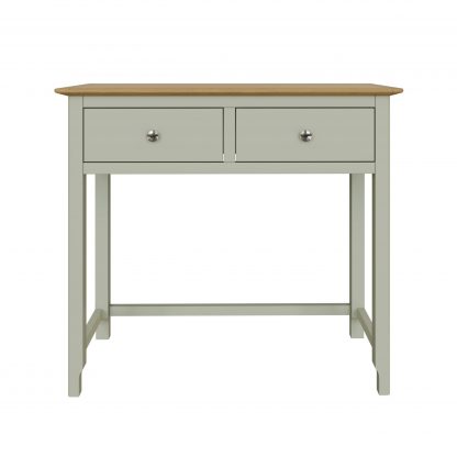 Taberno 2 Drawer Dressing Table Sage Green - Image 5