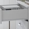 FWStyle Tunis 5 Drawer Tallboy Slim Chest Of Drawers - Matt White - Image 6
