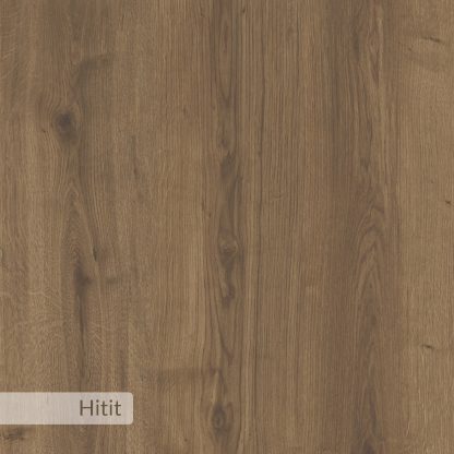 Labirent Modern Bookcase Display Unit Dark Oak 129cm High - Image 5