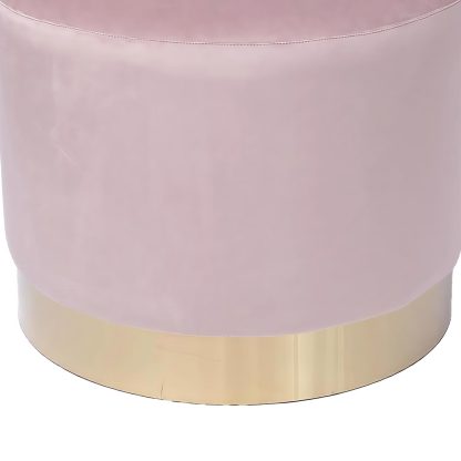 Loretta Barrel Chair Dusty Pink Accent Chair - Image 4