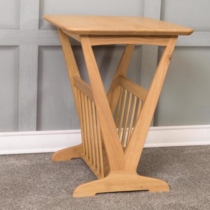 Hudson Ash Magazine Rack Table - Image 5