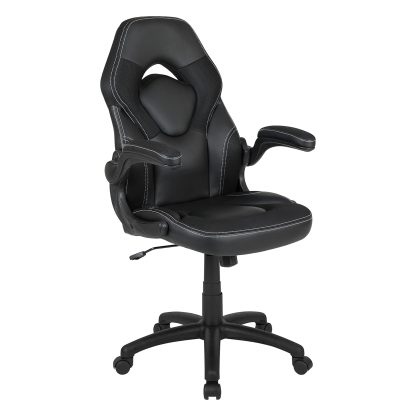 X10 Black Faux Leather Racer Style Gaming Office Chair - Image 4