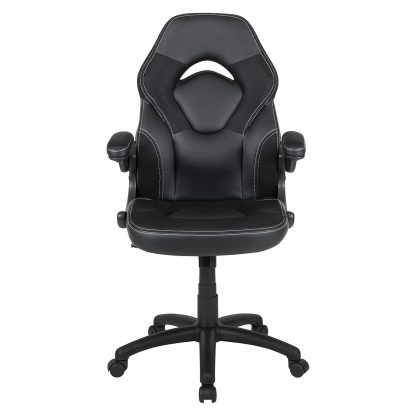 X10 Black Faux Leather Racer Style Gaming Office Chair - Image 5