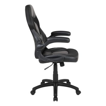 X10 Black Faux Leather Racer Style Gaming Office Chair - Image 6