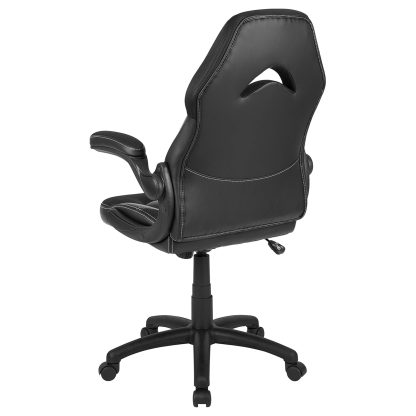 X10 Black Faux Leather Racer Style Gaming Office Chair - Image 7