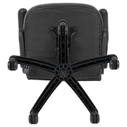 X10 Black & White Faux Leather Racer Style Gaming Office Chair - Image 10
