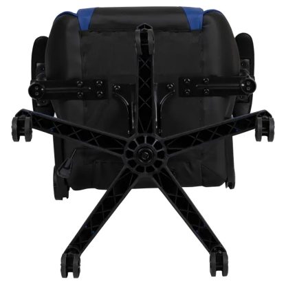 X20 Black & Blue Faux Leather Racer Style Gaming Office Chair - Image 10