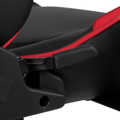 X20 Black & Red Faux Leather Racer Style Gaming Office Chair - Image 5