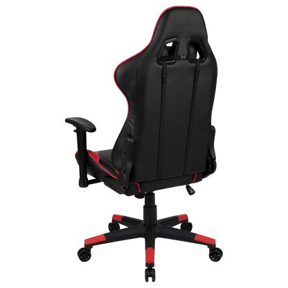 X20 Black & Red Faux Leather Racer Style Gaming Office Chair - Image 8