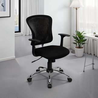 Black Mesh Back Ergonomic Office Chair