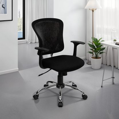 Black Mesh Back Ergonomic Office Chair